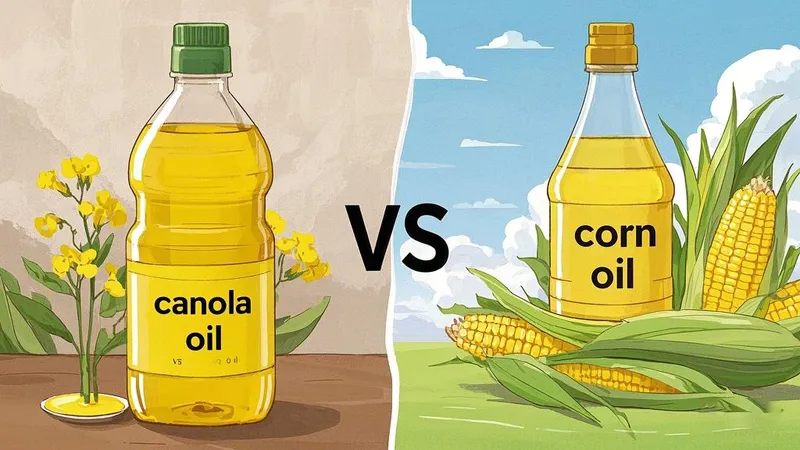 Canola Oil vs Corn Oil